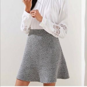 LOFT Flared Tweed Skirt - Perfect for Business Casual, Professional